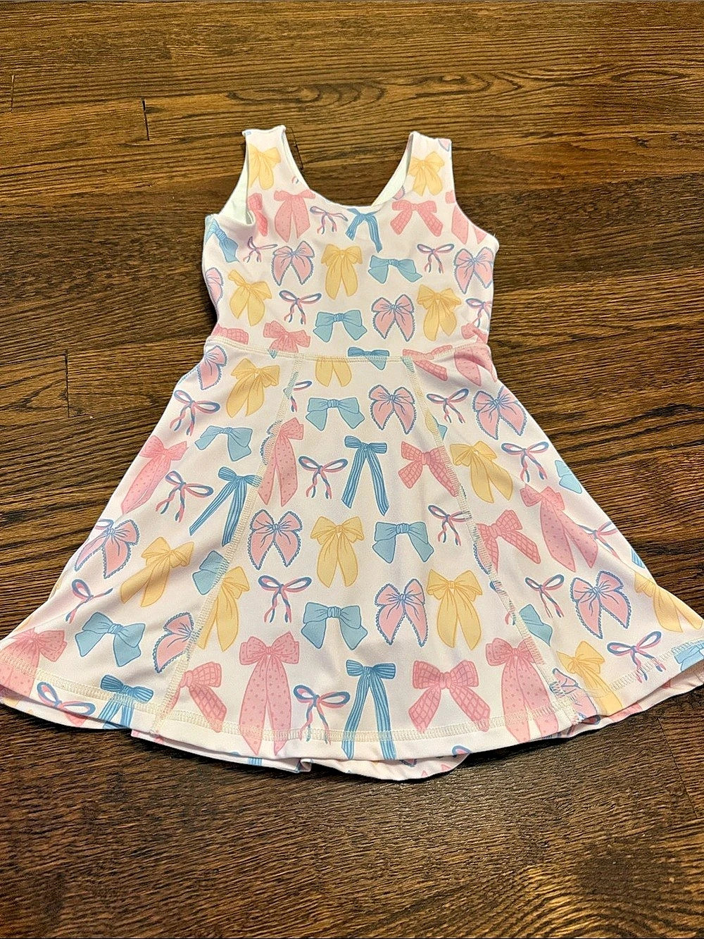 Swoon Active Spring Bows Dress Girls Size 5